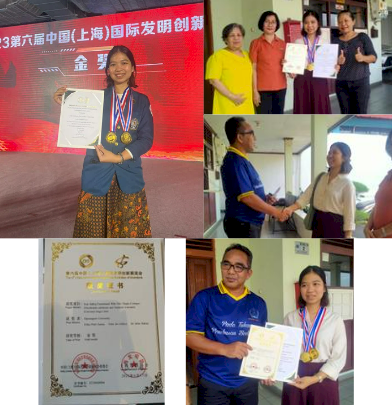 Erika, gaet 2 Medali Emas dari China