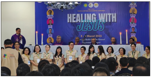 Healing with Jesus: Mencintai Ekaristi Bersama Orang Muda dan Umat Berkarunia Khusus