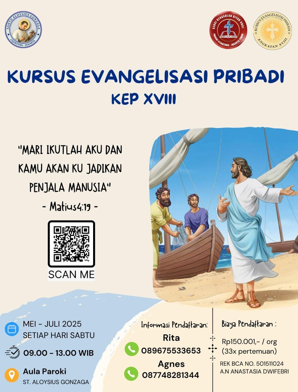 Kursus Evangelisasi Pribadi KEP XVIII