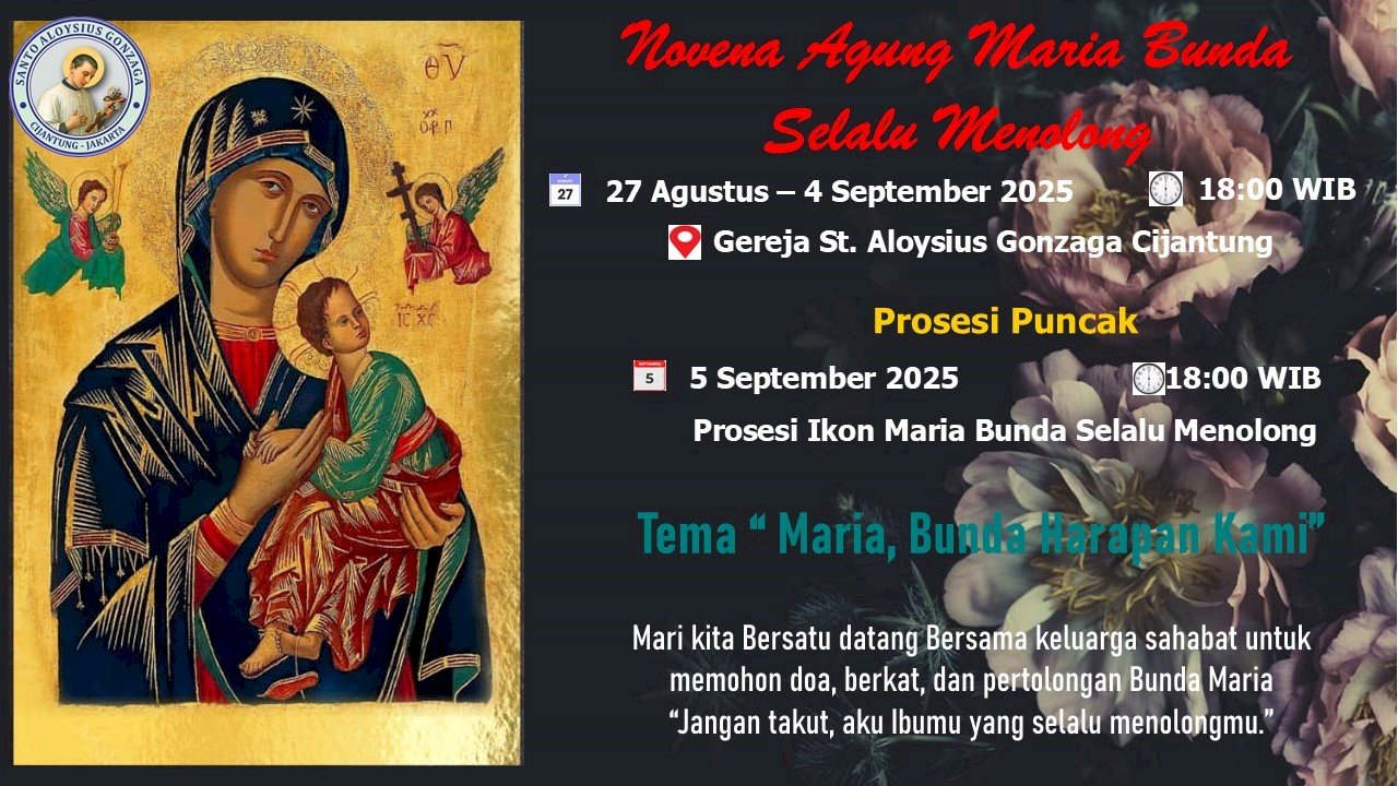 Novena Agung Bunda Maria Selalu Menolong