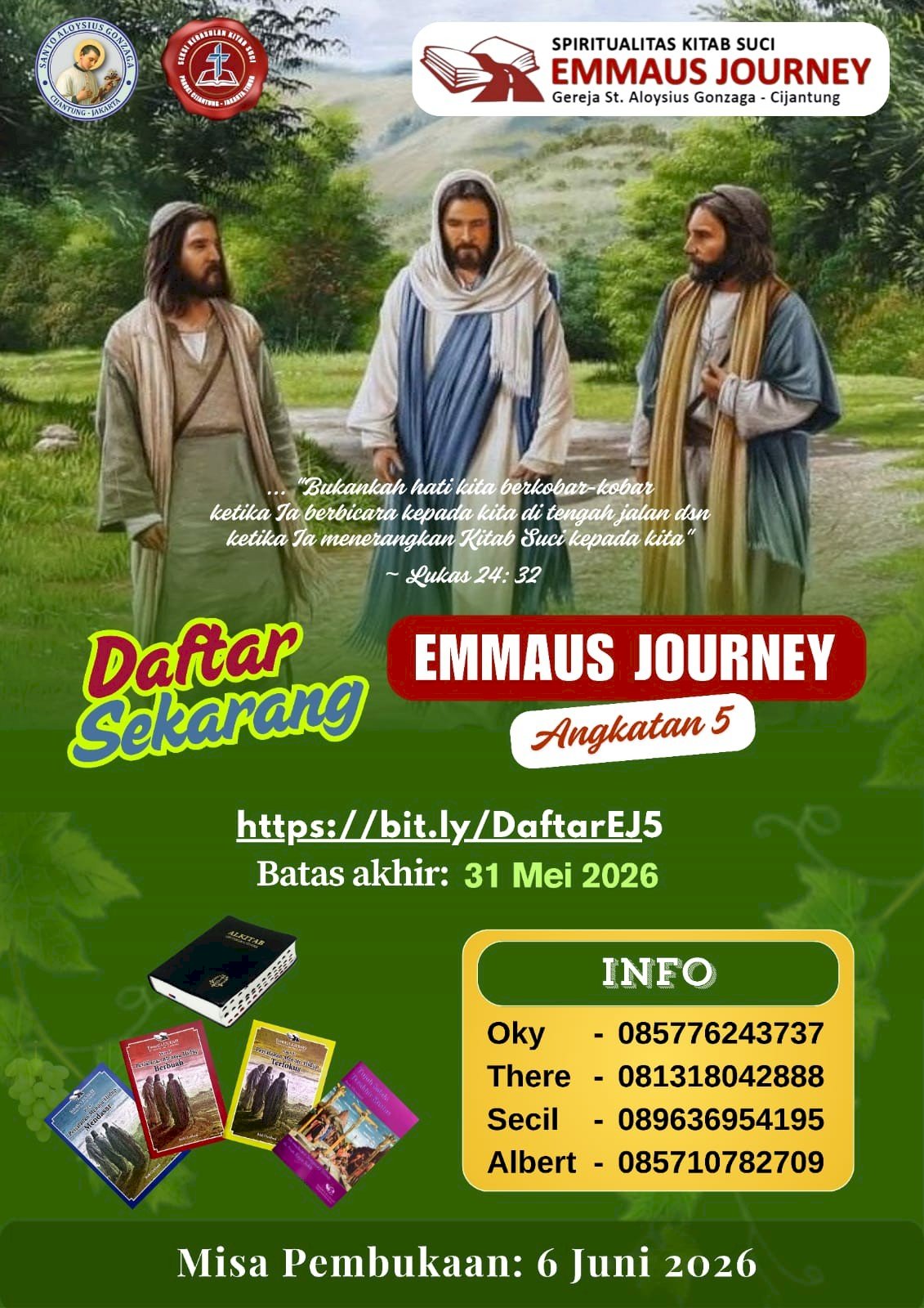 Pendaftaran Emaus Journey